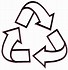 Image result for Recycling Logo Outline