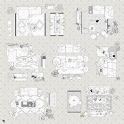 Image result for Living Room Top View