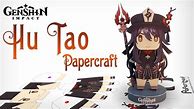 Image result for Hu Tao Papercraft