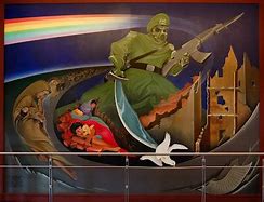 Image result for Wall Murals in Denver Airport