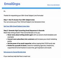 Image result for MSN Email Example