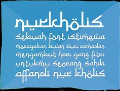 Image result for Nokis Fonts