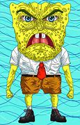 Image result for Spongebob Grumpy 3D