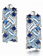 Image result for Blue Topaz Earrings