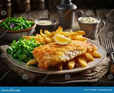 Image result for Deep Fried Fish and Chips