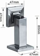 Image result for Stainless Steel Door Stopper