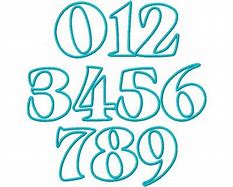 Image result for Cute Number Fonts