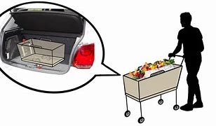 Image result for Collapsible Food Cart