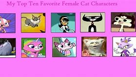 Image result for Female Cat Cartoon Characters