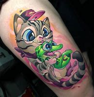 Image result for New School Tattoo Jesse