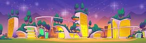 Image result for Futuristic Eco City Poster