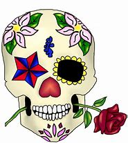 Image result for Valentine's Clip Art Sugar Skull