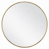 Image result for Black and Gold Round Mirror