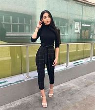 Image result for Cute Outfits with Black Pants Adidas