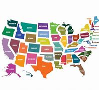 Image result for Clip Art Map of Northern Us