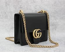 Image result for Gucci GG Marmont Leather Shoulder Bag