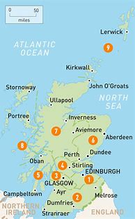 Image result for Scotland in the Map