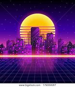 Image result for Neon 80s Sci-Fi Art