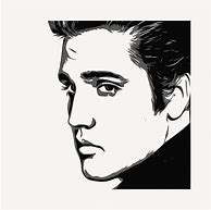 Image result for Elvis Presley Headshot