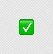 Image result for Green Correct Emoji