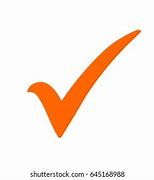 Image result for Hand Written Orange Check Mark