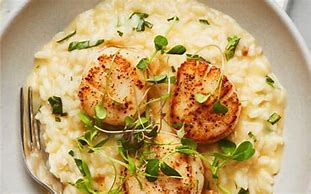 Image result for Scallops and Risotto