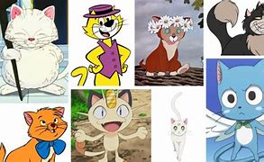 Image result for Female Cat Cartoon Characters