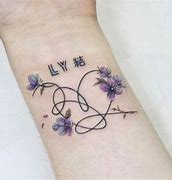 Image result for BTS Flower Tattoo