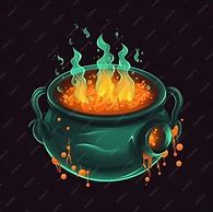 Image result for Witch Cauldron Lean