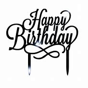 Image result for Happy Birthday Cake Topper Pinterest