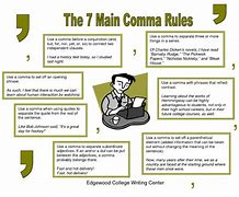 Image result for Comma Rules Meme