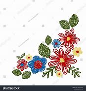 Image result for Monochrome Embroidery Flowers