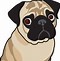 Image result for Pug Thanksgiving Cute Cartoon