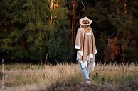 Image result for Cowboy Wearing Poncho