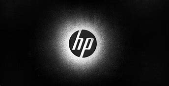 Image result for HP Logo Black Screen