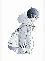 Image result for Line Drawings Anime Sad Boy