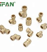 Image result for Copper Gas Line Fittings