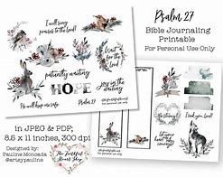 Image result for Psalm 27 Printable