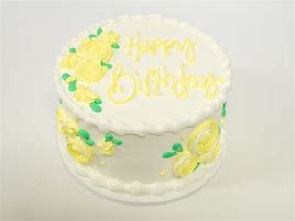 Image result for Yellow Flower Birthday Cake