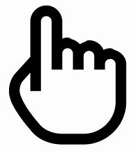 Image result for White Finger Icon