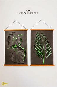 Image result for DIY Paper Wall Art