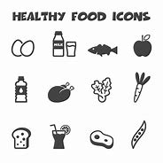 Image result for Healthy Food Icons