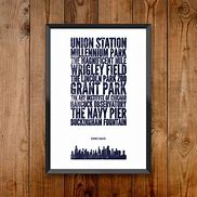 Image result for Chicago Bus Print