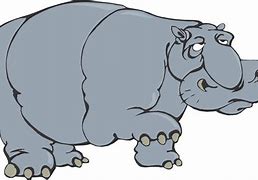 Image result for Vector Illustration Cartoon Hippo