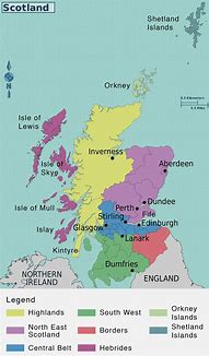 Image result for Scotland in the Map