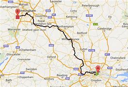 Image result for Grand Union Canal Route Map