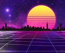 Image result for Dark Synthwave City Wallpaper