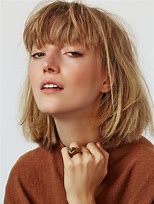 Image result for Choppy French Bob with Curtain Bangs