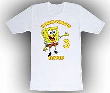 Image result for Spongebob Birthday Boy Shirt