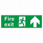 Image result for Exit Safety Sign